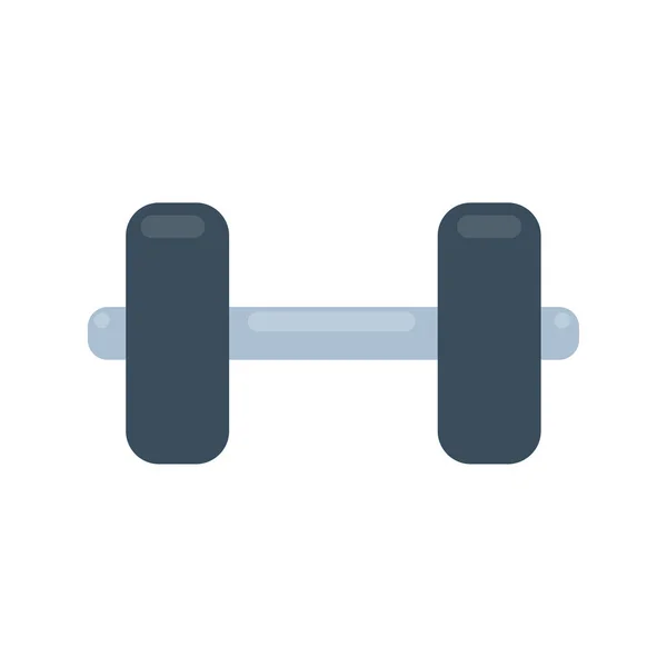 Fitness Dumbbells Made Steel Weights Lifting Exercises Build Muscle — Vetor de Stock