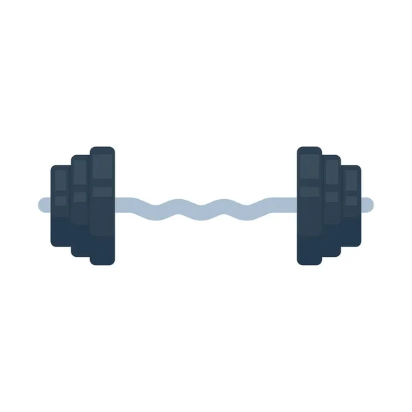 Manubri Fitness Acciaio Con Pesi Esercizi Sollevamento Costruire Muscoli — Vettoriale Stock