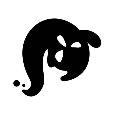 Cadılar Bayramı 'nda insanlara dadanan beyaz kötü bir hayalet çizgi filmi..