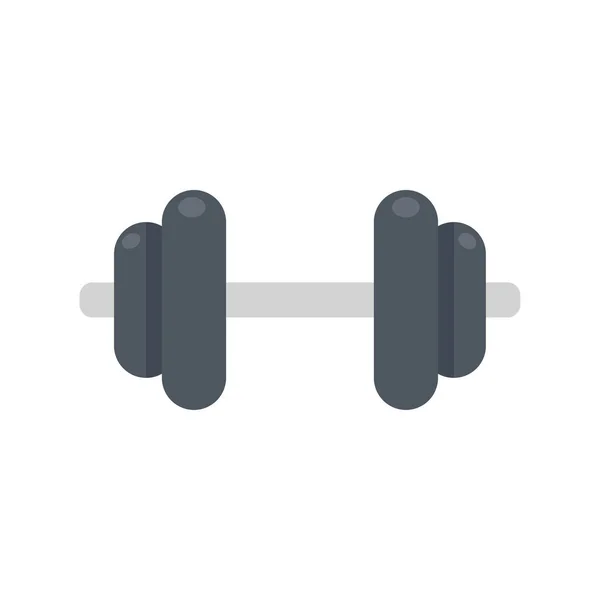 Fitness Dumbbells Made Steel Weights Lifting Exercises Build Muscle — Stok Vektör