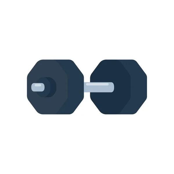 Fitness Dumbbells Made Steel Weights Lifting Exercises Build Muscle — Image vectorielle