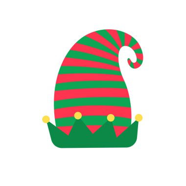 Noel şapkası. Noel partilerinde kafanı süsleyecek yeşil elf şapkası..