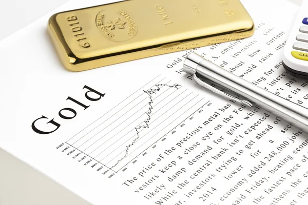 Barre d'or Tableau des prix du marché de l'or Image En Vente