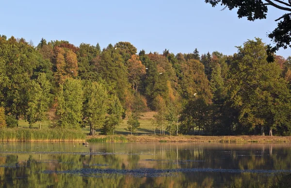 Lac în culori de toamnă — Fotografie, imagine de stoc