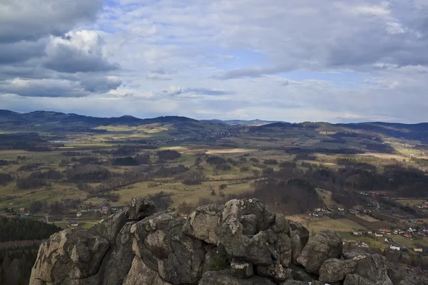 Montañas Kaczawskie, Polonia —  Fotos de Stock