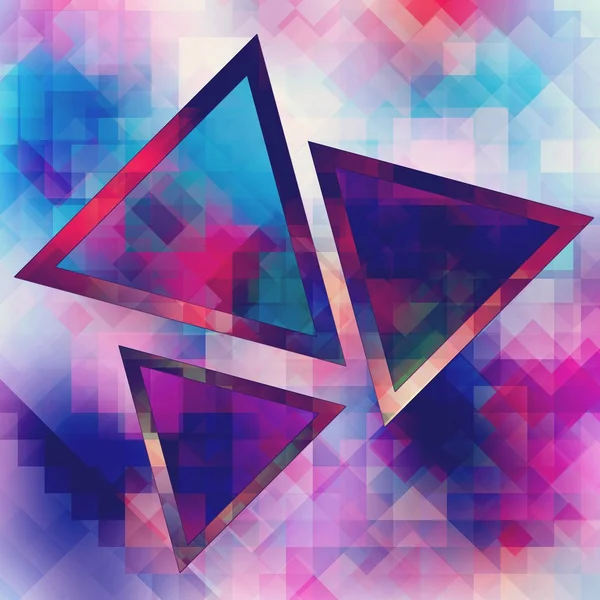Triangle hipster background — Stock Photo, Image