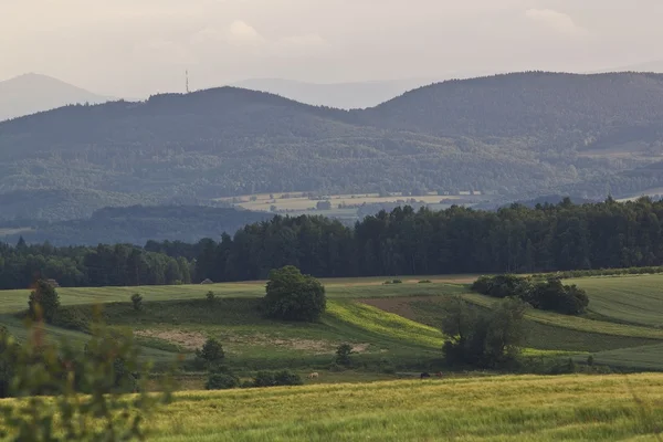 Kaczawskie Mountains, Polónia — Fotografia de Stock