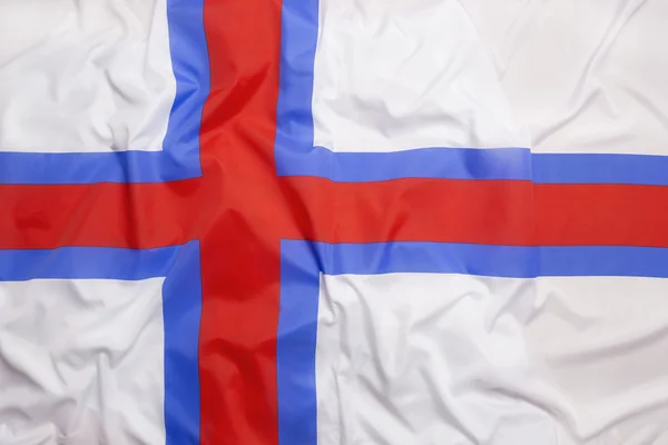 Flag of Faroe Islands — Stock Photo, Image