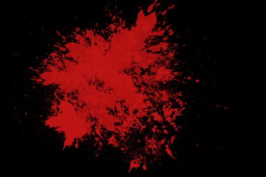 Kan sıçrama, Cadılar Bayramı arka plan