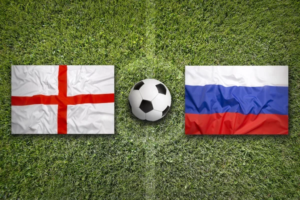 England vs Ryssland, grupp B — Stockfoto