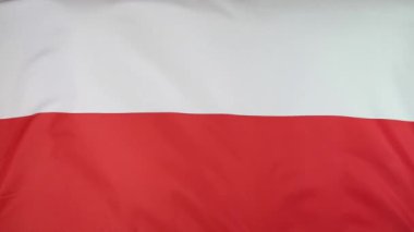 Polonya bayrağı kumaş