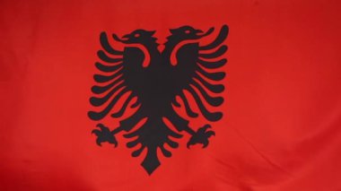 Arnavutluk bayrağı Tekstil