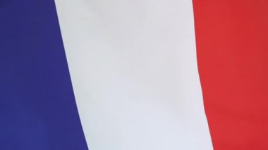 Fransa'nın ulusal bayrak closeup