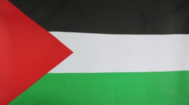 Ağır çekimde Filistin bayrağı