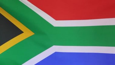 Güney Afrika Tekstil bayrağı closeup