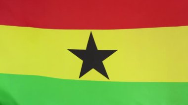 Gana bayrağı Tekstil