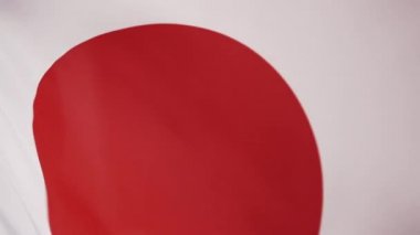 Closeup Japonya bayrağı