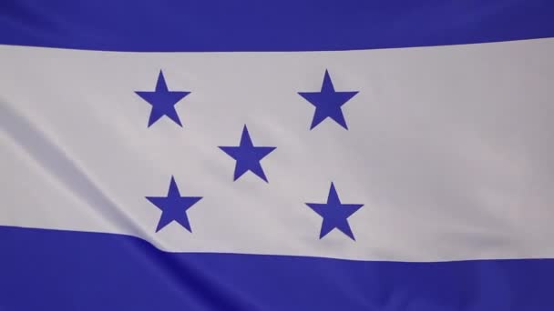 Gros plan du drapeau du Honduras 