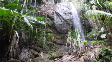 Praslin Adası, Seyşel Adaları'nda gizli şelale