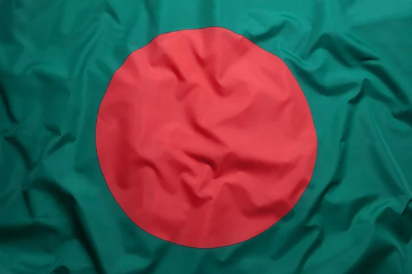 Textil Banglades zászlaja — Stock Fotó