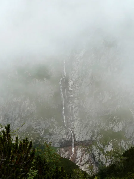 Cascada Alpspitze Garmisch Partenkirchen Baviera Alemania Verano — Foto de Stock