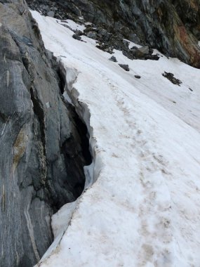 Berlin yüksek yolu, Avusturya Tyrol 'da Zillertal Alpleri