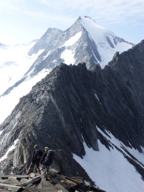 Berlin yüksek yolu, Avusturya Tyrol 'da Zillertal Alpleri