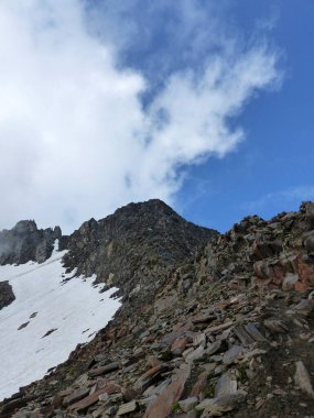 Berlin yüksek yolu, Avusturya Tyrol 'da Zillertal Alpleri