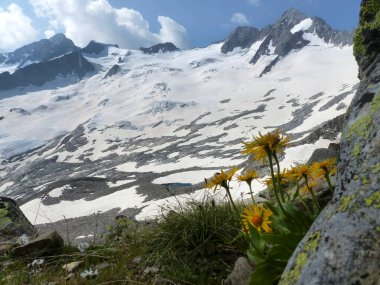 Berlin yüksek yolu, Avusturya Tyrol 'da Zillertal Alpleri