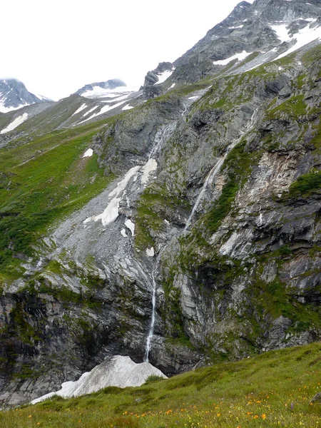 Caminho Alto Berlim Alpes Zillertais Tirol Áustria — Fotografia de Stock