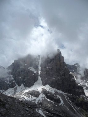 Bocchette dağ turu, Brenta, Dolomites, İtalya