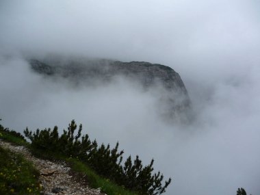 Bocchette dağ turu, Brenta, Dolomites, İtalya