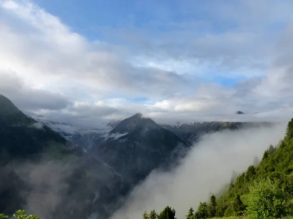 ベルリン高速道路 Zillertal Alps Tyrol オーストリア — ストック写真