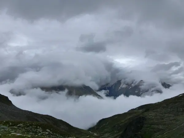 Berlin Yüksek Yolu Avusturya Tyrol Zillertal Alpleri — Stok fotoğraf