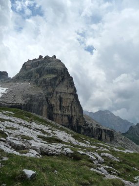 Bocchette dağ turu, Brenta, Dolomites, İtalya