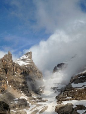 Bocchette dağ turu, Brenta, Dolomites, İtalya