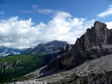 Bocchette dağ turu, Brenta, Dolomites, İtalya