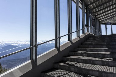 Bavyera dağlarında Gondol