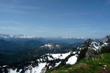 Brauneck Panorama Yolu, Bavyera, Almanya