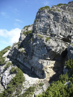 Dağ geçidi Ammergau Alpleri, Almanya ve Avusturya