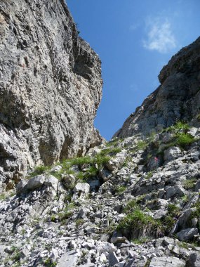 Dağ geçidi Ammergau Alpleri, Almanya ve Avusturya