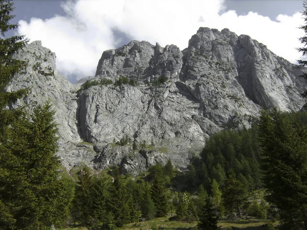 Boeslsteig Ferrata Berchtesgaden Alps Βαυαρία Γερμανία Την Άνοιξη — Φωτογραφία Αρχείου