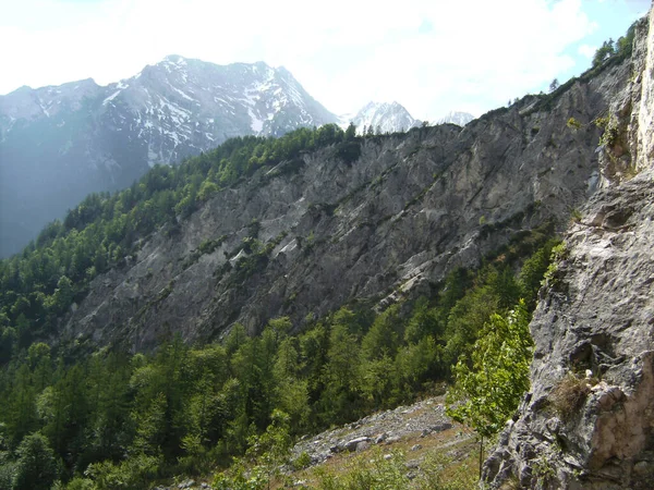 Boeslsteig Ferrata Берхтесгаден Альпах Баварія Німеччина Навесні — стокове фото