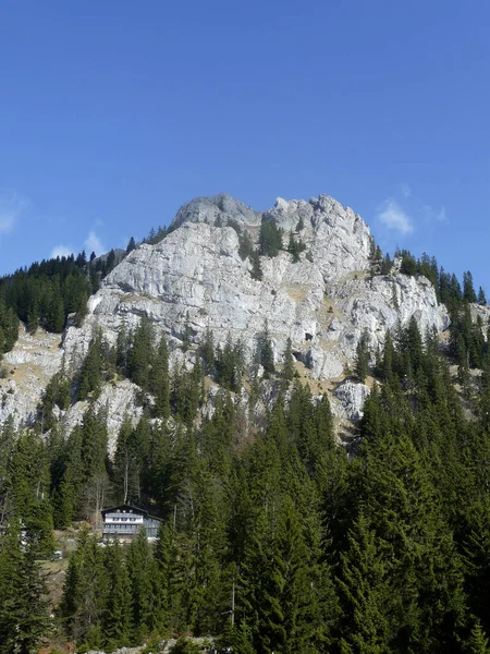 Brunnstein Bergtour Bayern Deutschland — Stockfoto