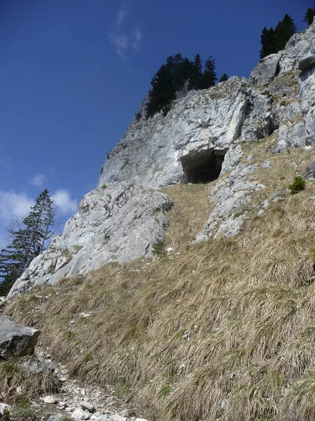 Wycieczka Górska Brunnstein Bawaria Niemcy — Zdjęcie stockowe