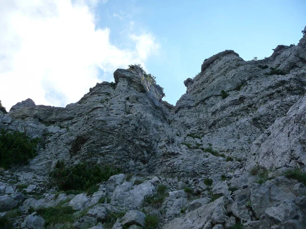 Traversée Montagne Ammergau Alpes Allemagne Autriche — Photo