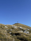Gipfelkreuz Krottenkopf, Bayern, Deutschland