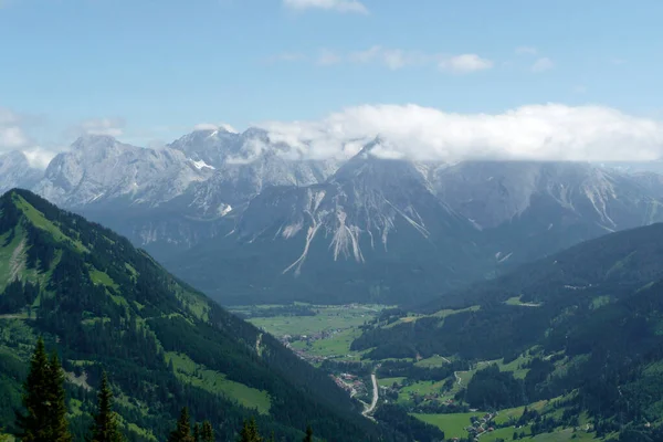 Bergwandern Durch Die Ammergauer Alpen Tirol Österreich — Stockfoto