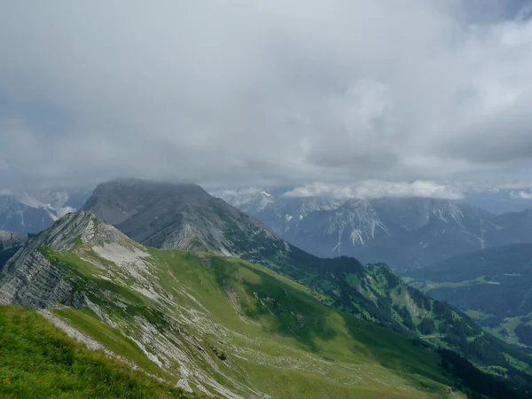 Ορεινή Διάβαση Ammergau Άλπεις — Φωτογραφία Αρχείου