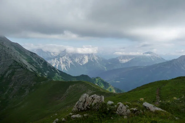 Bergkruising Ammergau Alpen — Stockfoto